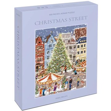 新品Pixelpieces500片拼圖朱鼓勵聯名藝術插畫拼圖圣誕玩具禮物