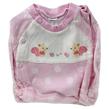 vivibaby 小松鼠點點兩用連身裝  粉色  70cm