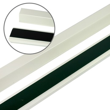 其他事務用品 DIY電線壓條3號-2入/電線收納(100x2.3x1.2cm)