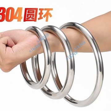 ✨華泰五金行✨滿99出貨 304不鏽鋼圓環圓圈焊接寵物實心拉環漁網鏽環鋼圈