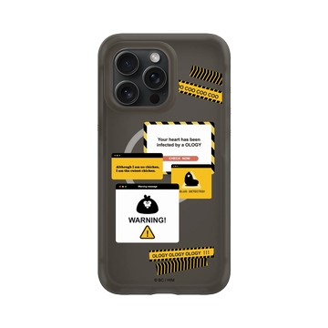 iPhone 15 Pro Max AirX 本質黑 - 奧樂雞 Ology - Warning