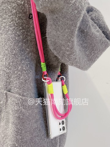 免運~適用三星s24ultra手機殼的新款a53a54a34a72背帶s22s21s20fe+plus十galaxy套4g5g帶編織