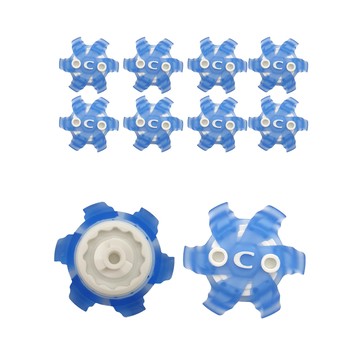 Champ Pivix Slim-Lok 高爾夫球鞋釘  10個  藍色 + 白色