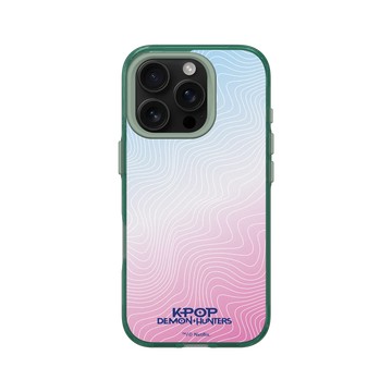 iPhone 16 Pro Clear 憂墨綠 - Kpop 獵魔女團 - 魂門