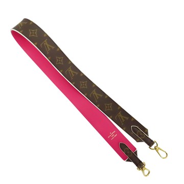 LOUIS VUITTON 路易威登 棕色 原花 PVC塗層帆布 背帶 【二手名牌BRAND OFF】
