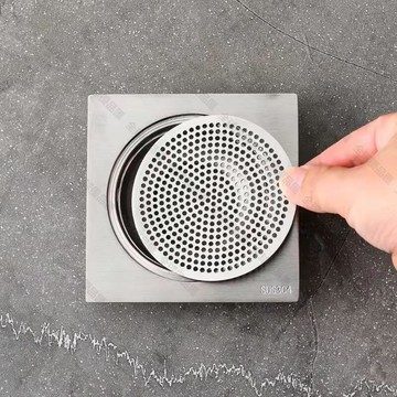 【全球優品匯】不銹鋼地漏蓋 圓形衛生間下水道過濾網頭發防堵通用型地漏過濾網蓋