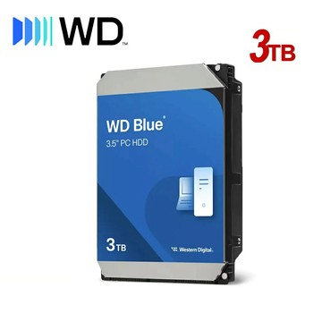 威騰 WD 3TB 3T 藍標 硬碟 3.5吋 三年保 WD30EZZX SATA3 桌上型硬碟