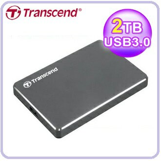 創見 TS2TSJ25C3N  2.5吋2TB USB3.0 StoreJet 25C3隨身硬碟