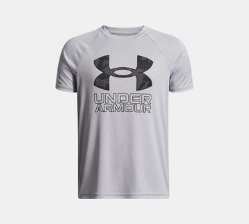 [UA]男童 TECH HYBRID PRINT 短袖T-Shirt-人氣新品