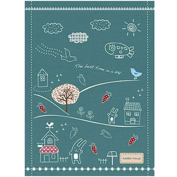 美加美 AF1048 16K平裝筆記-藍 10本/包【APP滿額下單10%點數(單一帳號最高5000點)】1/31止