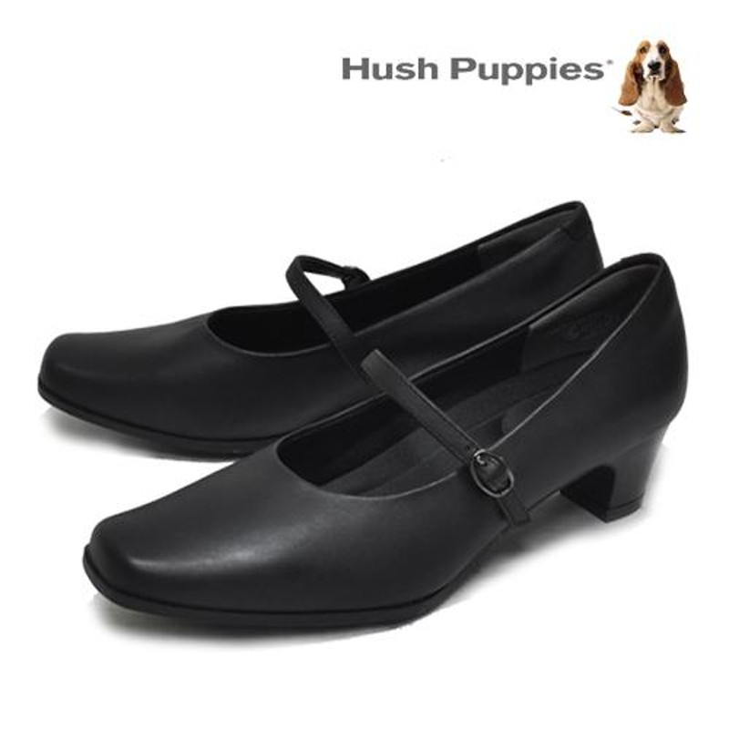 パンプス レディース ハッシュパピー Hush Puppies 靴 天然皮革