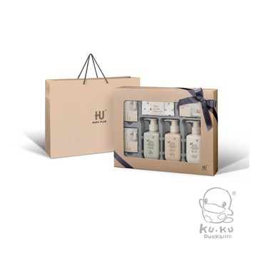 【安琪兒婦嬰百貨】酷咕鴨 KUKU PLUS 舒敏積雪草寶寶頂級精選沐浴禮盒
