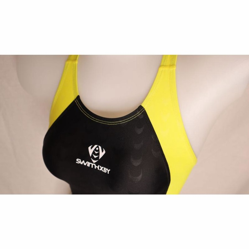 SWIMHXBY] 競泳水着 レディース ガールズ 281 Tバックモデル 黒