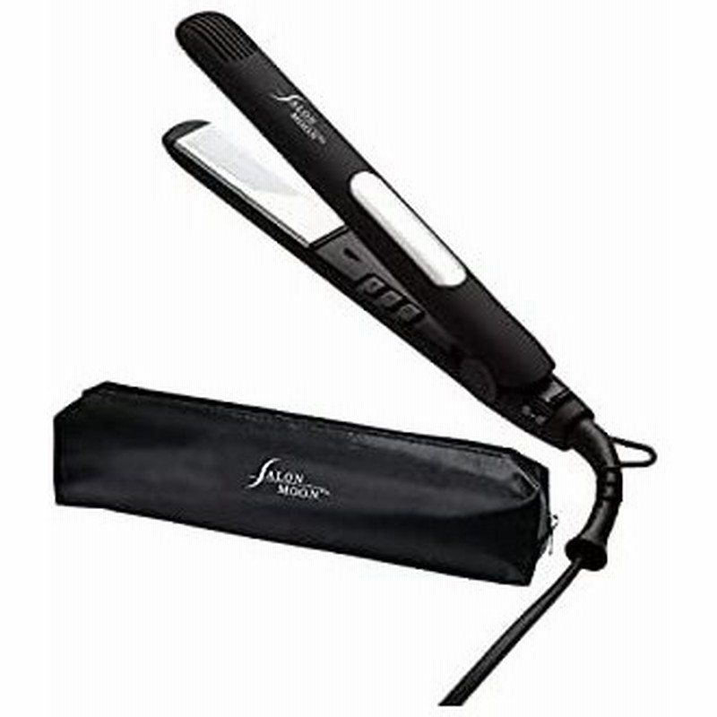 Salonmoon ストレート ヘアアイロン ミニ ヘアアイロン ポーチ 付き 耐熱 Newモデル チタニウムプレート 新搭載 ストレートアイロン フローティング ク 通販 Lineポイント最大get Lineショッピング