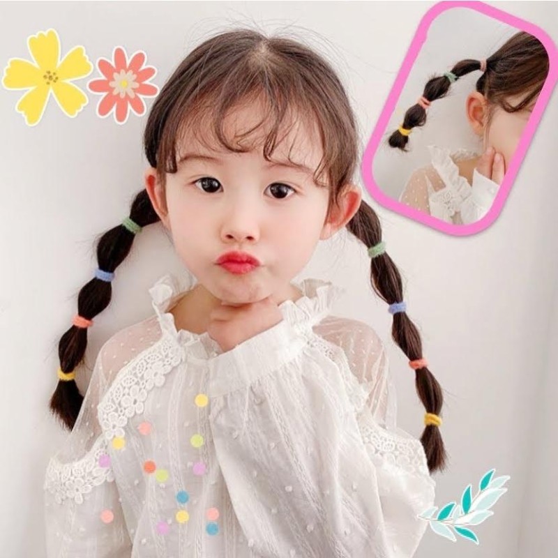 ヘアゴム こども 子供 髪ゴム ベビーヘアゴム 小さい キッズ ヘ