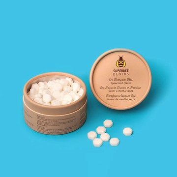 Superbee Dentos – 生態牙膏錠（適合孩子及外出使用）