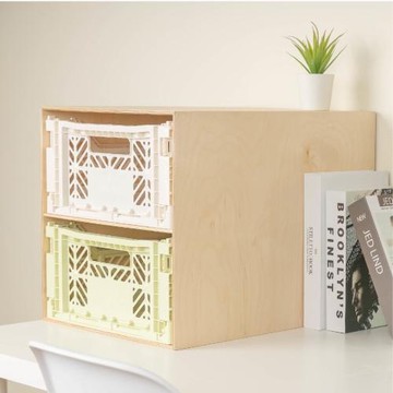 AY-KASA 樺木雙層櫃-Midi Box(M)-大件商品請選宅配運送
