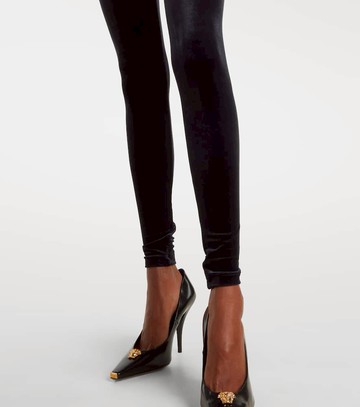 Versace Logo jersey leggings