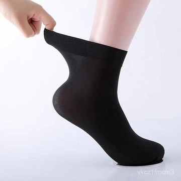 【臺中直發-極速送達】秋冬絲襪女加厚女襪子天鵝絨短襪中筒耐磨防勾絲鬆口中厚N8JR