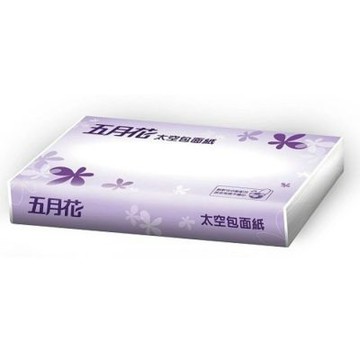 【MAY FLOWER 五月花】太空包面紙-可分散配方(100抽*96包 透明/彩版包隨機出貨)