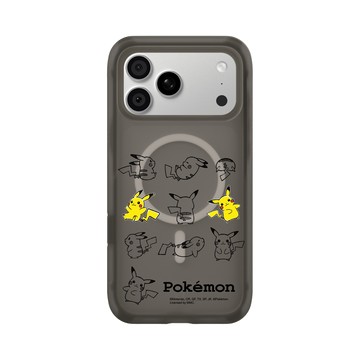 iPhone 18 Pro Max AirX 本質黑 - 寶可夢 Pokemon - 皮卡丘動作大集合