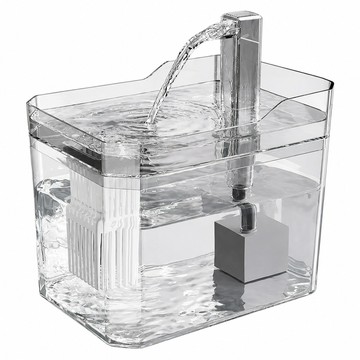 3baby 三個寶 電動循環飲水器 1.5L  透明款  1個