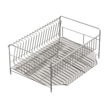 特力屋 不鏽鋼單層槽邊瀝水架