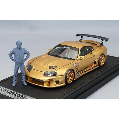 ミニカー/完成品 海外並行品 イグニッションモデル 1/43 トップシークレット GT300 スープラ A80 ゴールド スモーキー永田氏フィギュア付き  | LINEブランドカタログ