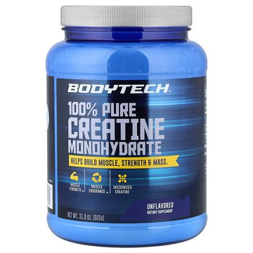 BodyTech, 全一水肌酸，原味，5 克，31.9 盎司（905 克）