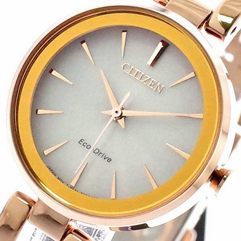腕時計 レディース腕時計 シチズン Citizen 腕時計 レディース Em0639 81a エコドライブ Ecodrive クォーツ ホワイト ピンクゴールド ピンクゴールド 通販 Lineポイント最大0 5 Get Lineショッピング