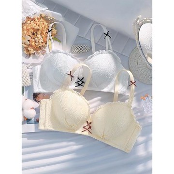 加厚5CM內衣女小胸聚攏專用顯大上托收副乳無鋼圈防下垂平胸文胸