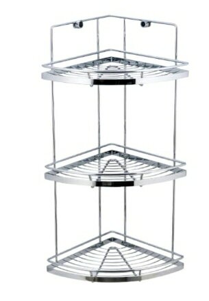 京典衛浴~三層角落收納籃AL0010(Happy GO)