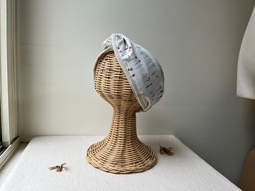 精靈小花-設計感交叉髮帶ヘアバンド