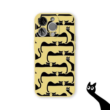 Black CATs so Funny 黑貓日常系列 防摔手機殼 CSBR02