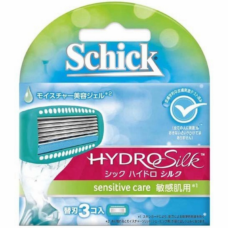 シック シェーバー メンズ 男性 カミソリ 髭剃り ヒゲ ハイドロシルク 替刃 敏感肌用 3コ入 シックジャパン 通販 Lineポイント最大0 5 Get Lineショッピング