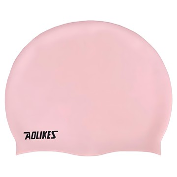 AOLIKES 奧力克斯 成人泳帽 YM-5010 粉色 均碼 舒適貼合 游泳必備  1個