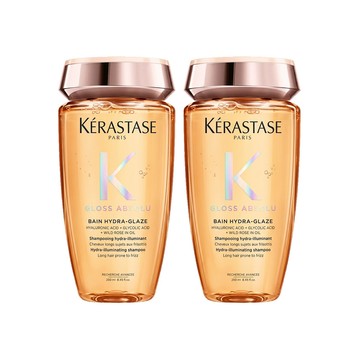 【KERASTASE 卡詩】釉光香頌玫瑰髮浴 250ml_2入