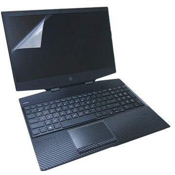 【Ezstick】HP OMEN 15-dh 15-dh1008TX 靜電式 螢幕貼 (可選鏡面或霧面)