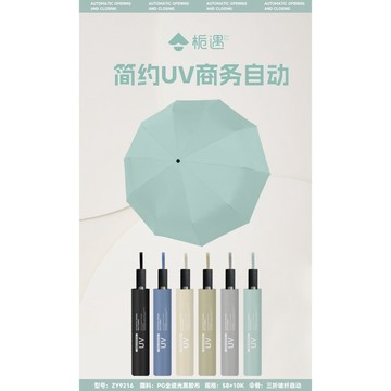 抗UV10骨自動雨傘 現貨【RDP客製化雨傘雨具】【自動傘】抗風 抗uv 雨具 雨傘
