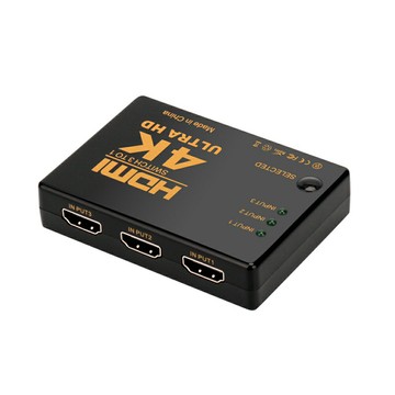 標準 4K 2K HDMI 3進1出遙控切換器 保固三個月