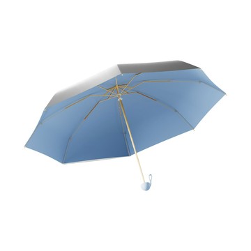 SUNORO 鈦銀防曬摺疊傘 晴雨兩用傘 輕量便攜迷你傘 抗UV遮陽傘 8骨抗風防潑水雨傘