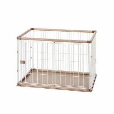 ウッディサークル PWSR-1280HV アイリスオーヤマ アッシュグレー ウォールナット 室内 犬 小型犬 中型犬 ペット ケージ