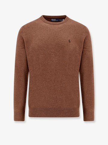 Regular fit responsible wool sweater with embroidered logo - POLO RALPH LAUREN - gender_Man