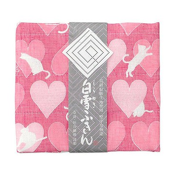 京友禪染萬用巾 / 貓紅色