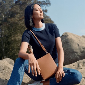 SOULMATTE SELF-LOVE LETTER 斜背包 仙人掌純素皮革 雙肩帶設計