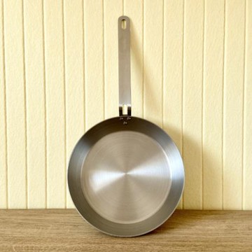 3mm碳鋼煎鍋平底鍋牛排煎鍋無涂層精鐵鍋家用煎牛排主廚無秘密款