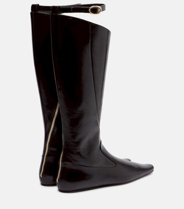 Tory Burch Twisted leather knee-high boots