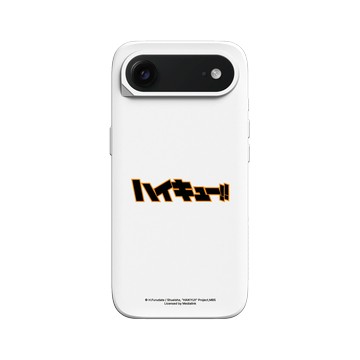 iPhone Air SolidX 白 - 排球少年 Haikyu!! - 排球少年日文 Logo