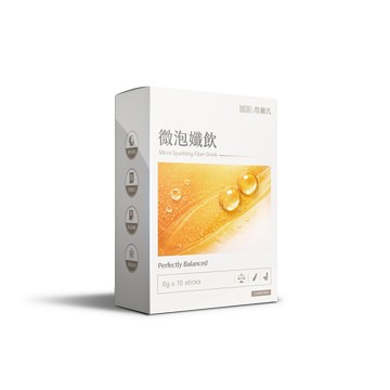 【愷爾氏】微泡孅飲(15包/盒) 官網專屬/氣泡小橙水/專利綜合酵素/專利膳食纖維/玉米鬚萃取/北海道紅豆種皮/幫助排便順暢/促進新陳代謝/膳食纖維補充/氣泡飲