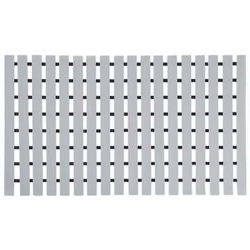 SHIMOYAMA 折疊式PVC浴室防滑排水墊/止滑墊  灰色  1個  67 x 43 x 0.7cm